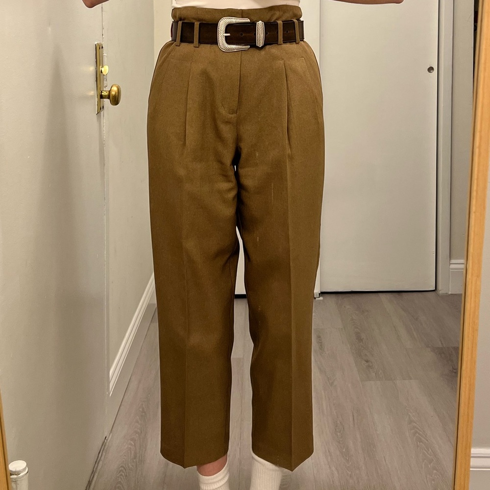 Vintage High Waisted Trousers